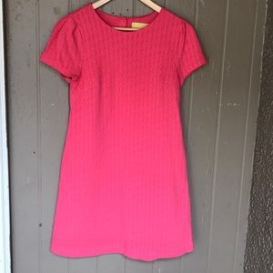 Maeve Anthropologie orange dress